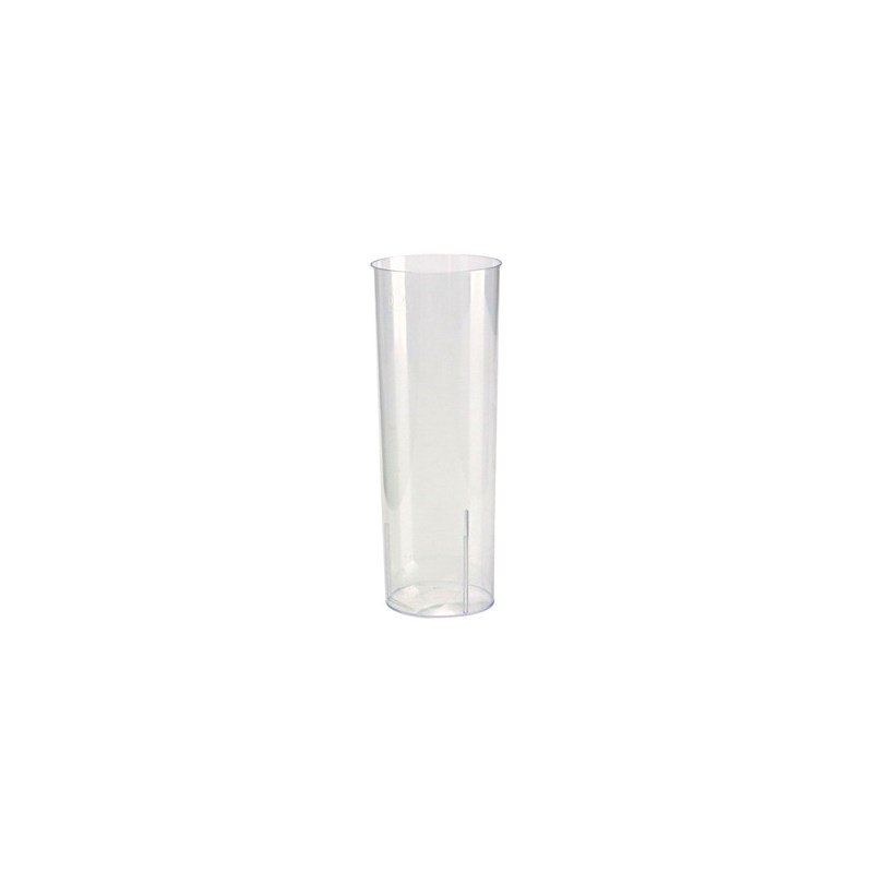 Verre à Longdrink 30cc plastique dur 10 pcs